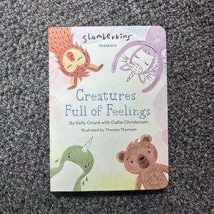 New Slumberkins Board Book “Creatures Full of Feeling”